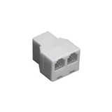 TEL0022-2- ADAPTOR 8P8C MAMA 2 X 8P8C MAMA ALB