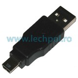 ZLA0629- ADAPTOR USB TATA MINI-USB TATA A