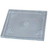 PLY0044-CARCASA JEWEL CASE 2 CD CLEAR