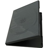 PLY1150-DVD BOX QUER 14MM DOUBLE BLACK HQ 10BUC