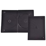 PLY1161-DVD BOX QUER 5.2MM DOUBLE BLACK HQ 10BUC