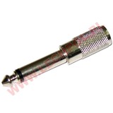 ZLA0334- ADAPTOR JACK 6.3/3.5 MONO-METAL
