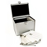 PLY0049- VALIZA ALUMINIU 120 CD-URI