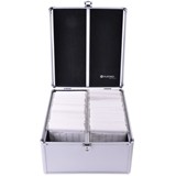 PLY0066- VALIZA ALUMINIU DJ BOX 400 CD-URI