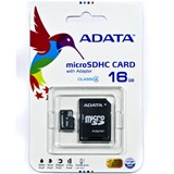 PLYMSD16ADATA-MICRO SD CARD 16GB CL 4 ADATA