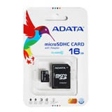 PLYMSD16GCL10-MICRO SD CARD 16GB CLASS 10 ADATA