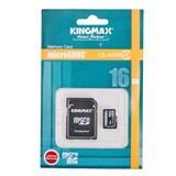 PLYMSD16G-MICRO SD CARD 16GB CU ADAPTOR SD KINGMAX