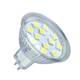 ZAR0218- BEC ECONOMIC 12 SMD - 5050 MR16 ALB CALD 12V