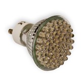 ZAR0161- BEC 60 LED GU10 ALB RECE 220V