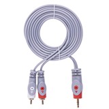 KPO3404-1.8-CABLU JACK 3.5 -2RCA 1.8M