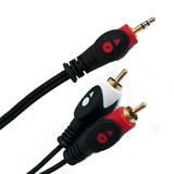 KPO3902-10-CABLU JACK 3.5 TATA - 2XRCA ECONOMIC 10M