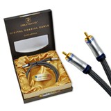 KPO3826- CABLU 1RCA-1RCA 1.0M COAXIAL GOLD EDITION CAB