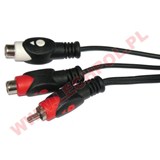 KPO3426-5- CABLU 1XRCA TATA - 2XRCA MAMA 5M