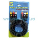 KPO3407-1.8- CABLU 3RCA-3RCA 1.8M