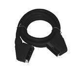 KPO2723A-1.5-CABLU SCART-SCART 1.5M 21PINI, HQ NEGRU