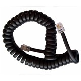 TEL0032A-4.2-CABLU TELEFONIC SPIRALAT 4.2M NEGRU