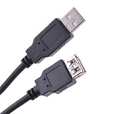 KPO2783A-1.8-CABLU USB TIP A MAMA-TATA 1.8M NEGRU