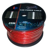 KAB0701A-CABLU PUTERE CU 2GA (12MM/33.62MM2) 25M ROSU