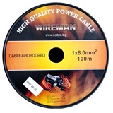 WM-800-CABLU PUTERE ROSU 8MM2 100M