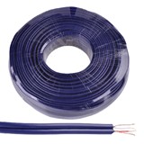 KAB0216-CABLU 2RCA 6MM ALBASTRU ROLA