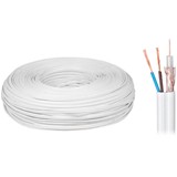 KAB0546- CABLU COAXIAL 75 CU+CU+2X0.5MM 100M