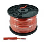 KAB0605B- CABLU MICROFON STEREO ROSU 6MM, 4 FIRE