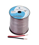 KAB0390 CABLU DIFUZOR CCA 2X0.75MM ROSU/NEGRU 100M