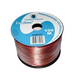 KAB0357- CABLU DIFUZOR CCA 2X1.00MM TRANSPARENT 100M