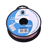 KAB0396-CABLU DIFUZOR CCA 2X1.00MM TRANSPARENT 25M