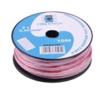 KAB0399-CABLU DIFUZOR CCA 2X2.50MM ROSU/NEGRU 10M