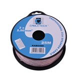 KAB0400- CABLU DIFUZOR CCA 2X2.5MM ROSU/NEGRU 25M