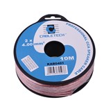 KAB0401-CABLU DIFUZOR CCA 2X4.0MM ROSU/NEGRU 10M