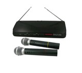 MIK0070-MICROFON WIRELESS VHF 2 CANALE WR202R SEKAKU