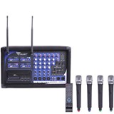 MIK0123-STATIE 4 MICROFOANE MANA PA-180 UHF 4 CANALE