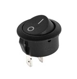 PRK0081-INTRERUPATOR ON/OFF CU REVENIRE 10A/250V NEGR