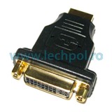 ZLA0618- ADAPTOR HDMI TATA-DVI MAMA 24+1